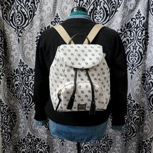 Rare DB White Gretta Monogram Backpack